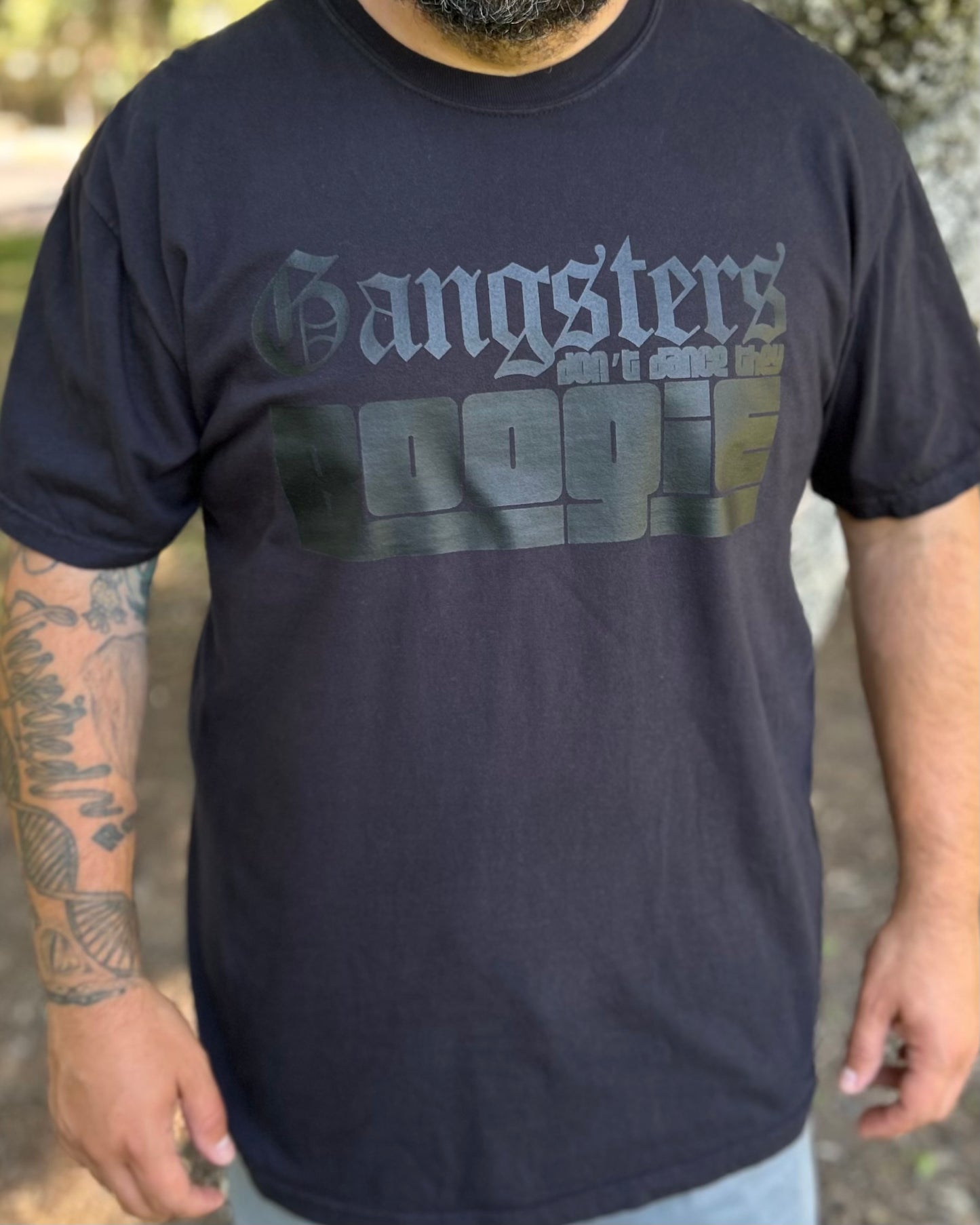 Gangsters Don’t Dance Black Tee