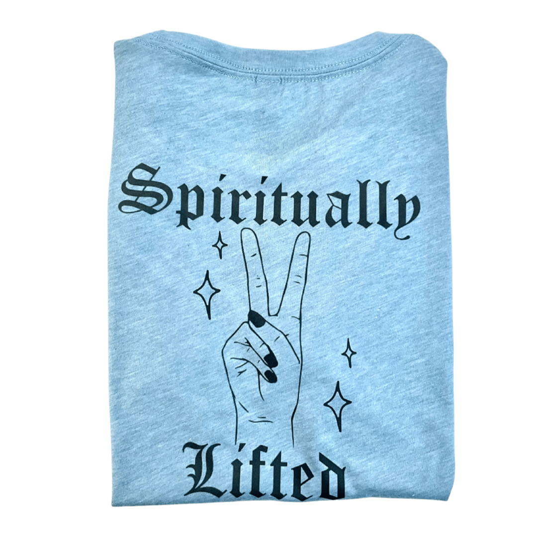 Spiritually Lifted Vintage Style Cropped Tee