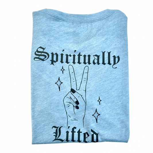 Spiritually Lifted Vintage Style Cropped Tee